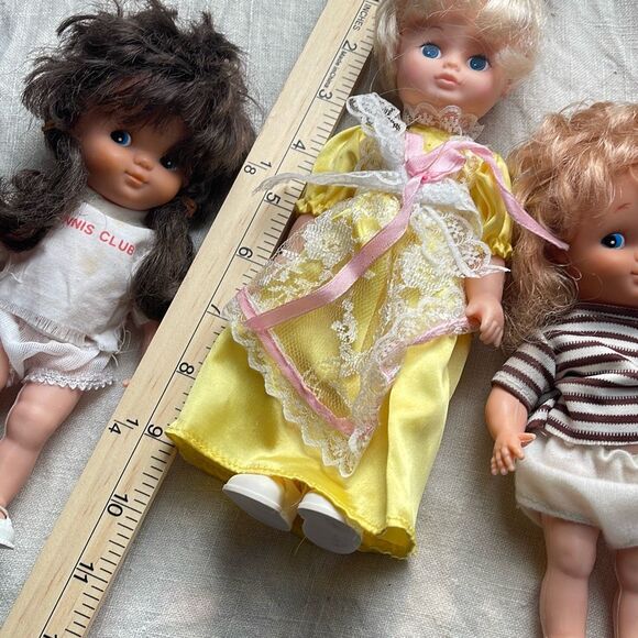 Lot of 3 vintage dolls from 80’s Two Taiwan one Cititoy - Picture 3 of 10